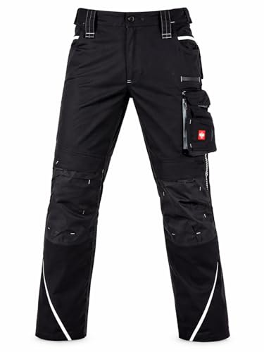engelbert Strauss GmbH & Co. KG Engelbert Strauss Bundhose e.s.Motion 2020 anthrazit/Platin, 46, Schwarz