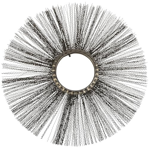 MB Replacement Brushes, 32 x 10 Inch Flat Wire Wafers, for Various Sweeping Brooms and Machines, Pack of 50