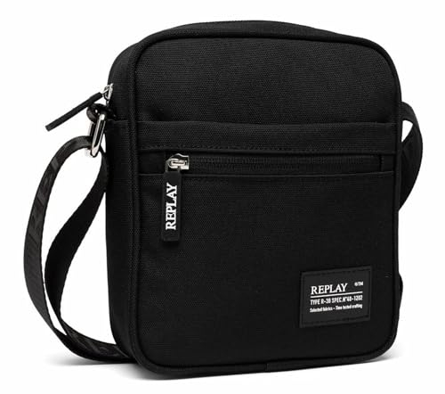 Replay Crossbody Bag Total Black