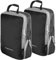 PEARL Kleidertaschen: 2er-Set Kompressions-Packtaschen für Handgepäck, Größe L, 37x27x7 cm (Koffer Organizer Kompression, Kompressionssack, Umhängetasche)