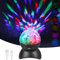 Sfera da discoteca, ricaricabile, RGB, luce da discoteca, altoparlante Bluetooth, sfera da discoteca, rotazione a 360°, luce da discoteca, luce per feste, musica, illuminazione da palcoscenico