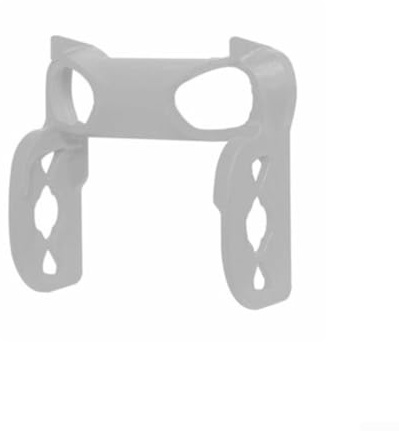 Linhexis Gimbal skyddsstång för DJI Lito1 X1, snabbfrigörande linshuvskydd, ABS-kamera för stabiliseringsskyddsfodral, reptåligt dammskyddstillbehör i svart orange grå (grå)