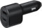 Samsung EP-L5300XBEGWW Dual Kfz-Ladegerät (45 W + 15 W), Zwei Anschlüsse, Schwarz