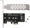 Convertisseur de connecteur de Carte d'extension PCI-E vers M2 Carte d'extension PCI-E vers M.2 PCIE pour Disque Dur M2 NGFF NVME