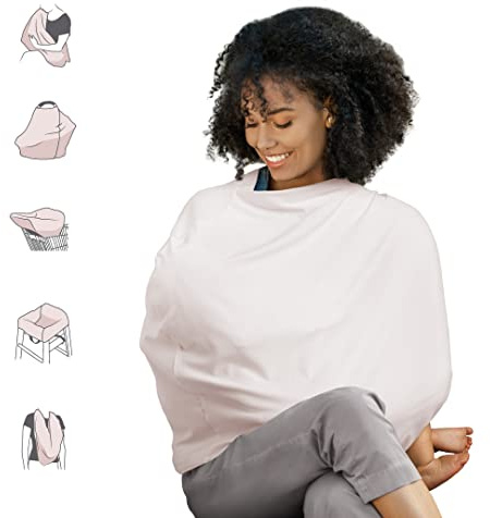 Munchkin® Milkmakers® 5-in-1 Nursing Cover, Pale Peach