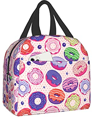 FJAUOQ Varie deliziose scatole per il pranzo a ciambella riutilizzabili per il pranzo al sacco Contenitore per alimenti per donne Uomini Adulti Lavoro Viaggi Picnic