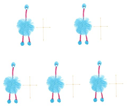 Abaodam 5st Straußenpuppe Tierspielzeug Kidcraft-spielset Marionettenpuppen Plüsch-babypuppe Handpuppe Marionette Puppenspielzeug Tiere Marionette Garn Den Faden Kunsthandwerk