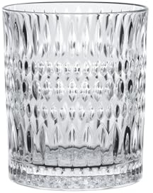 Nachtmann 8-teiliges Becher-Set, Trinkgläser mit Schliff, Kristallglas, 304 ml, Ethno, 105799