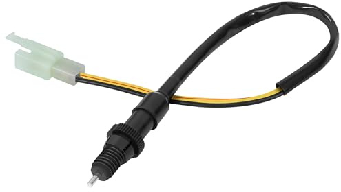 Tunejoy Interruptor de Luz de Freno Trasero de Moto 2 Cables para El éctrico Racing Scooter Mini Dirt Bike ATV 4 Wheeler Quad Ciclomotor