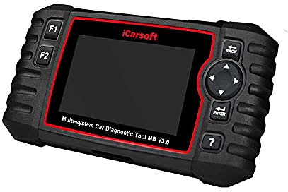 iCarsoft MB V3.0 - Dispositivo de diagnóstico universal profesional y potente para distintos vehículos, con pantalla TFT a color de 10 cm, funciones OBDII, CANBUS (idioma español no garantizado)