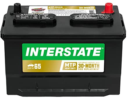 Interstate Batteries Group 65 Car Battery Replacement (MTP-65HD) 12V, 850 CCA, 30 Month Warranty, Replacement Automotive Battery for Cars, Trucks, SUVs, Cargo Vans
