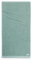 TOM TAILOR Handtuch, 2er Set, 50 x 100 cm, 100% Baumwolle / Frottier, mit Aufhänger und Label mit Logo, COLOR BATH TOWEL Türkis (Fresh Sage)