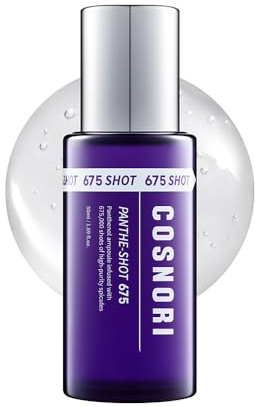 COSNORI Panthe-Shot 675 - Ampolla de pantenol coreano con 675.000 espículas de alta pureza - Potente solución para el cuidado de la piel - Primera esencia facial intensiva (50 ml / 1,69 fl. oz.)