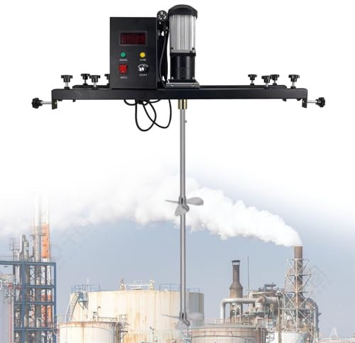 Agitador de tanque eléctrico mezclador de agitación IBC, mezclador de pintura de barril de tanque, mezclador de lodo eléctrico, for motar, pintura, lechada, yeso, mortero fino, herramienta de agitació