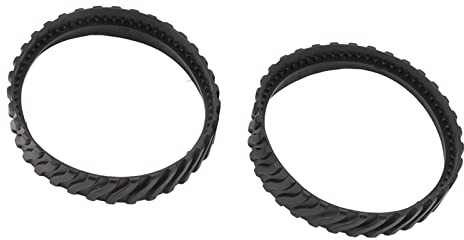 keshow 2Pcs Pool Cleaner Replacement Track Rubber Mx8 Mx6 Pool Swimming Cleaning Supply Pool Cleaner Tire Track For Mx8 Mx6 Robotic Pool Vacuum Cleaners
