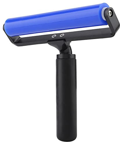 Rullo per Vestiti Adesivo, Rullo per Pelucchi in Silicone 620D 30° Riutilizzabile in Silicone Manuale per Rimozione Polvere Rullo per Schermo Rullo per Pulizia Rullo per