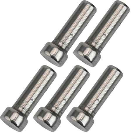 5 perni di collegamento in metallo per seghe alternative Bosch per GSA 1100 E per PSA 900 E per PSA 700 E per PSA 7100 E, codice parte 1619P04839 per un fissaggio sicuro della lama ed una manutenzione