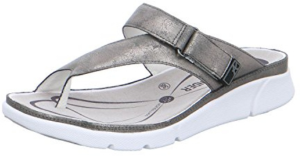 Allrounder by Mephisto Tokara Sandali Donna Sportivi Metallic 53 Platinium Size: EU 37 ITA 37 USA 7 Cm Nd