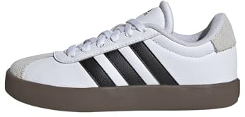 adidas Unisex niños VL Court 3.0 Shoes Kids, Cloud White/Core Black/Grey One, 28 1/2 EU