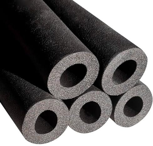 MEIGS Isolierung,Rohrleitung Isolierung,Kautschuk Rohrisolierung,6mm~60mm Innendurchmesser,für Heizung, Sanitär, Klimaanlagen - Energiesparen ( Größe : ID60mm X T30mm X L1.9m )