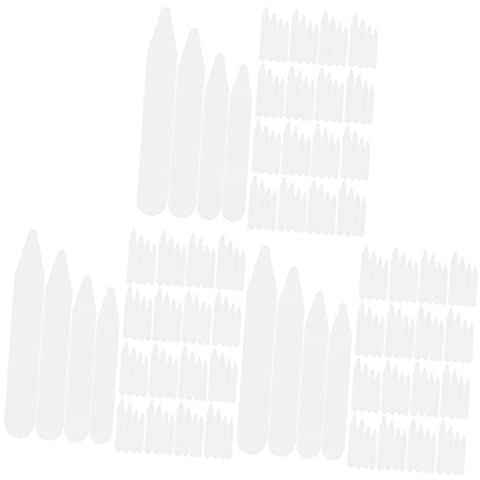 PACKOVE 1200stücke Kragenstützen Für Herrenhemden Lange Kragenverstärker Leicht Und Bequem Zur Vermeidung Von Falten Formstabilität Von Hemden