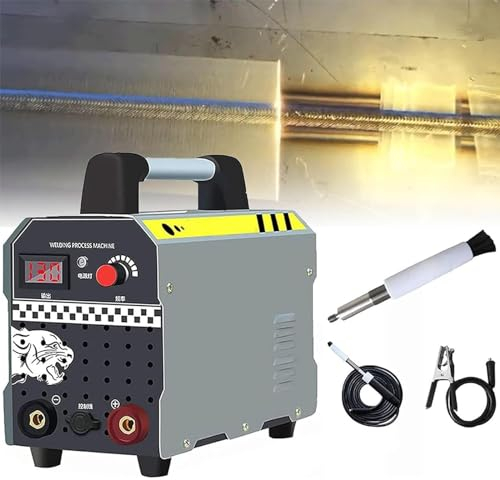 DPLWJPP Lucidatrice Cordoni di Saldatura Pulitore Saldature Industriale,Macchina Pulizia Saldature in Acciaio Inossidabile,Kit Strumenti Lavorazione Giunti Cordone Saldatura Attrezzatura Lavaggio
