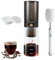 KINGHON Cold Brew Kaffeemaschine, (4 Tassen/600ml) Kaffeemaschinen FüR Cold Brew Coffee, Kaffee Kaltgetränke Maschine, Tropfkaffeemaschinen, Einstellbare Tropfrate, Kommt Mit 100 Filterpapier.(Black)