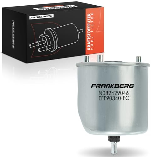Frankberg Filtro Carburante Filtro Diesel Compatibile con ASX GAW 207 208 I/II 2008 I C3 3008 Berlingo 308 206+ Proace C4 Replace# 9672320980
