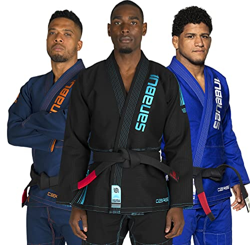 Sanabul Core Competition BJJ Gi für Herren, vorgeschrumpfte Exzellenz, IBJJF-genehmigt, brasilianisches Jiu-Jitsu-Trainingsgi