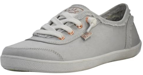 Skechers Bobs B Cute, Zapatillas Mujer, Gris Claro, 37 EU