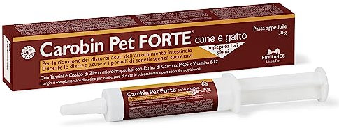 NBF Lanes | Carobin Pet Forte – 30 g Palatable Paste for Dogs and Cats – Helps Reduce Acute Intestinal Absorption Disorders – Ideal for Diarrhoea and Recovery Support