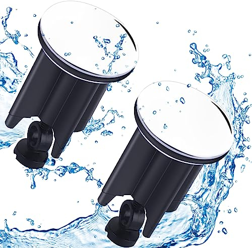 Lonimia 2 tappi per lavabo, tappi universali per lavandino, tappi di scarico da 40 mm, tappi per lavandino, per evitare intasamento e odori, per tutti i lavandini e bidet.