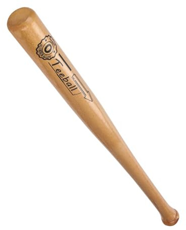 MOIDHSAG Mazza da baseball in legno, impugnatura comoda, mazza da baseball, accessori per la competizione di allenamento di baseball