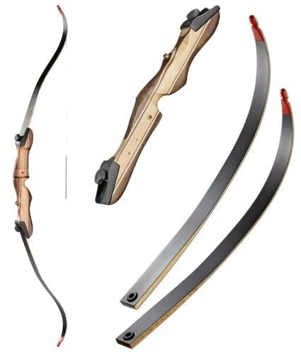 RAGIM Wildcat Black - 62 Zoll - Recurvebogen - 22 lbs | Linkshand