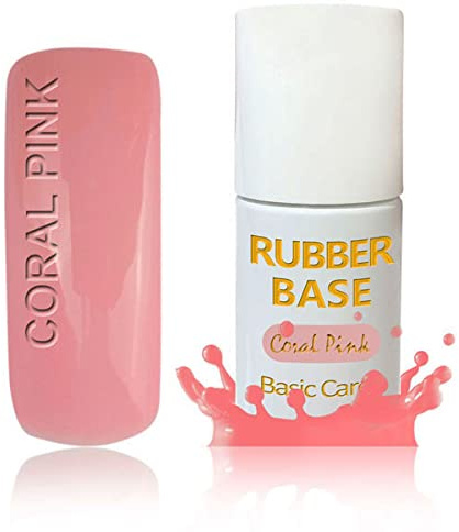 UV/LED Base Gel RubberGel penselflaska stråkgel kamouflage/MakeUp Gel (PINK CORAL)
