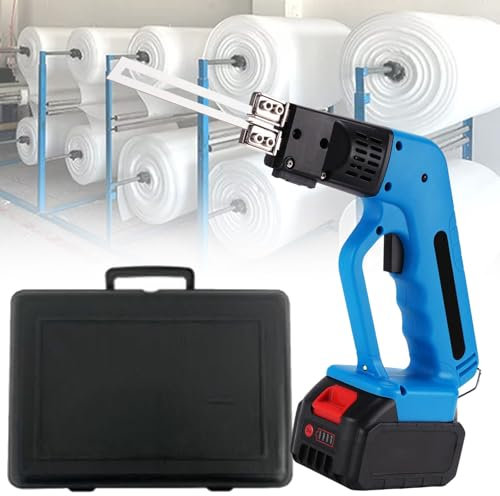vnmudzeo Cortadora De Cuchilla Caliente Recargable De 150 W, Equipo De Corte TéRmico De Esponja Comercial InaláMbrico, Ajuste RáPido De Temperatura Continuo Y Dispositivo De Aire FríO