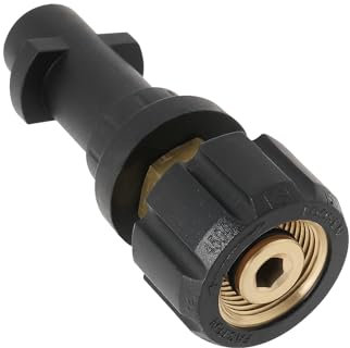 eMagTech 1 Pièce Adaptateur à Baïonnette pour Nettoyeur Haute Pression M22 x 1,5 Pièces de Rechange pour Tuyaux Haute Pression Compatible avec Karcher K-Serie