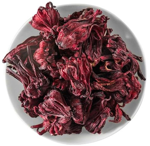 500g Di Tisana Essiccata All'ibisco Roselle Ingredienti Biologici Verdi Vegani Tisana Senza Additivi E Caffeina Tè Freddo Rilassante E Calmante per Il Sonno Tè Profumato