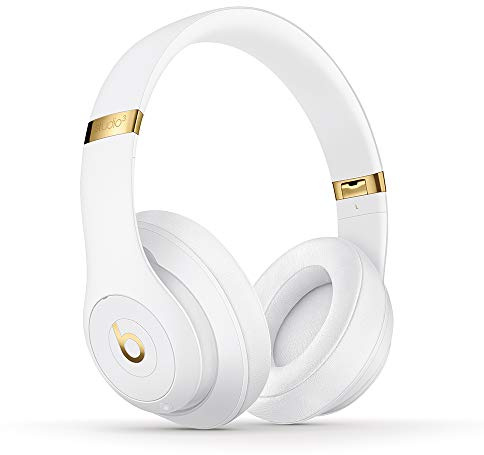 Beats by Dr. Dre Beats Studio3 - Auriculares (Inalámbrico y alámbrico, Diadema, Binaural, Supraaural, 260 g, Blanco)