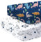 Baby Spannbetttuch 2 Pack Spannbettlaken 60x120cm Baby Matratzenschoner Spannbettlaken Kinderwagen Matratzenbezug Atmungsaktiv Bettlaken Baby Bettwäsche für Beistellbett und Wiege