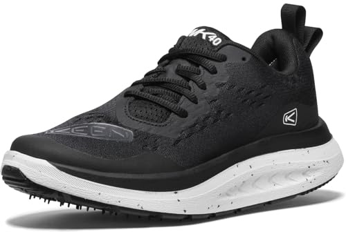 KEEN WK400 Women's Walking Shoes - AW24 Black White