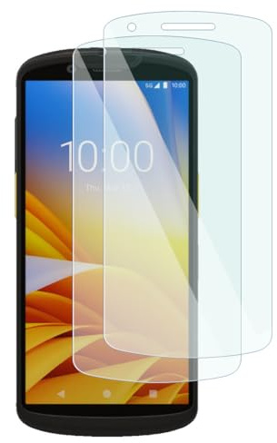 KARYLAX - Flexible Glass Screen Protector, 9H Hardness, Anti-Scratch, Compatible with Zebra Terminal TC27 (Pack of 2)