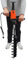 Tarière Perceuse de fosse enfichable, Moteur en cuivre pur brossé 1.9kw Perceuse de fosse électrique avec foret,pour fermes parcs jardins cours (orange & noir)
