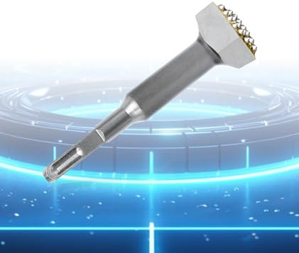 SDS Plus Meißel Stockermeißel SDS PLUS,40cr Elektrischer Blumen-Hammerbohrer mit quadratischem Kopf für Steinplatten/Brücken/Wand/Granit(SDS Plus 16T Square handle)