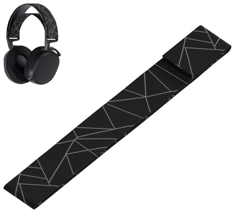Pannband Ersättning för SteelSeries Arctis 7/9 / Pro & Arctis Prime Wireless Gaming Hörlurar etc. från MMOBIEL – Tyg Huvudband Topp Dyna Kudde - Ersättningsband för Hörlurar