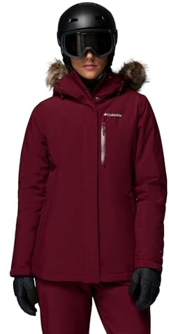 Columbia Ava Alpine II Insulated Jacket, Isolamento termico, Materiale traspirante, waterproof, Dettagli regolabili, Pelliccia sintetica staccabile, Pratiche tasche - da donna