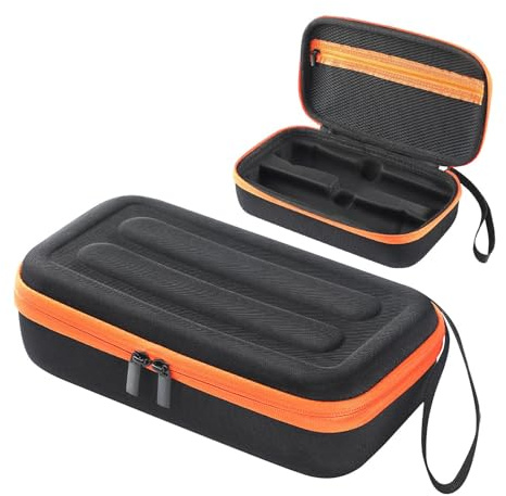 Étui de Protection EVA pour Microphone, Microphone de Transport, avec intérieur séparé, Housse de Protection pour boîte de Microphone, 27 x 15 x 7 cm