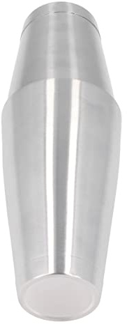 Aramox Cocktail Shaker Cup Rostfritt Stål Drink Shaker 16,1 Oz Viktade Skakburkar Tätt Försegling Slät Kant Enkel Rengöring för Hembar Bartenders Nybörjare (Dubbel botten)
