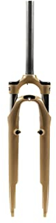 28 Zoll Suntour Feder Gabel 1 1/8 Zoll A Head Schaft 255 mm V-Brake Canti Beige
