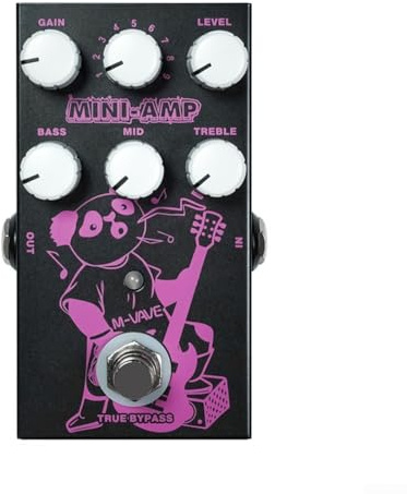 ZAMETTER Guitar Pedals Preamp Pedal, 9 Classic Amp Effects, 3 Band EQ